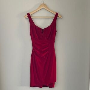 Elegant Red Mini Dress LE CHATEAU